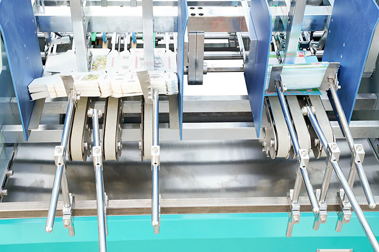 Automatic Double Lane Paper Carton Erecting Machine